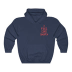 I Feel Like Santa Heavy Blend Hoodie Christmas Merch-Navy-S-Bootlg