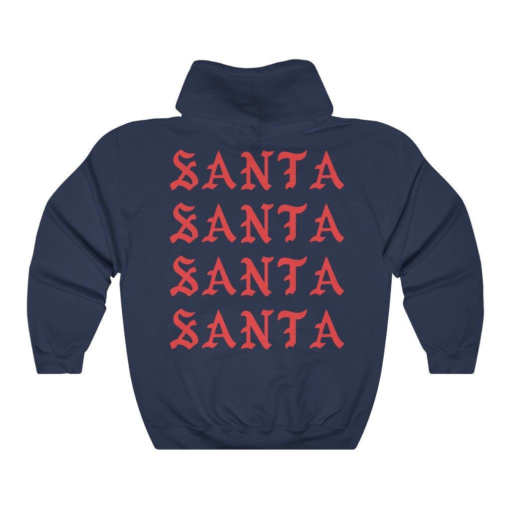I Feel Like Santa Heavy Blend Hoodie Christmas Merch-Cherry Red-S-Bootlg