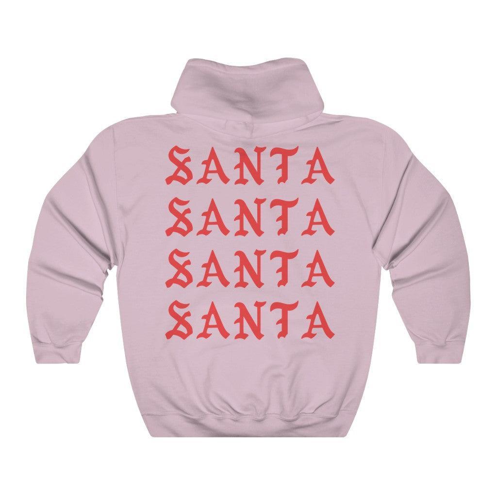 I Feel Like Santa Heavy Blend Hoodie Christmas Merch-Cherry Red-S-Bootlg
