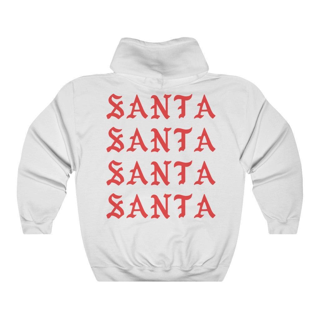 I Feel Like Santa Heavy Blend Hoodie Christmas Merch-Cherry Red-S-Bootlg
