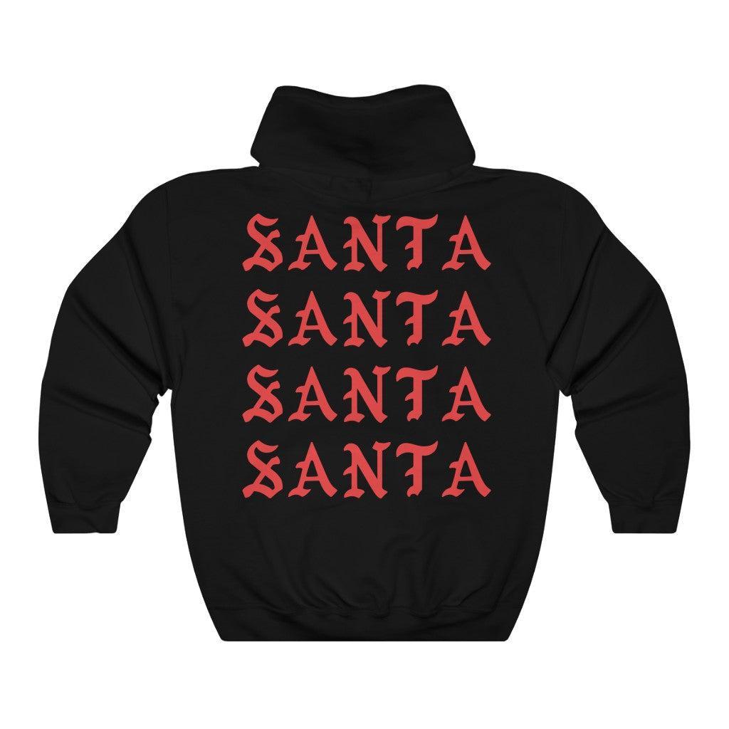 I Feel Like Santa Heavy Blend Hoodie Christmas Merch-Cherry Red-S-Bootlg