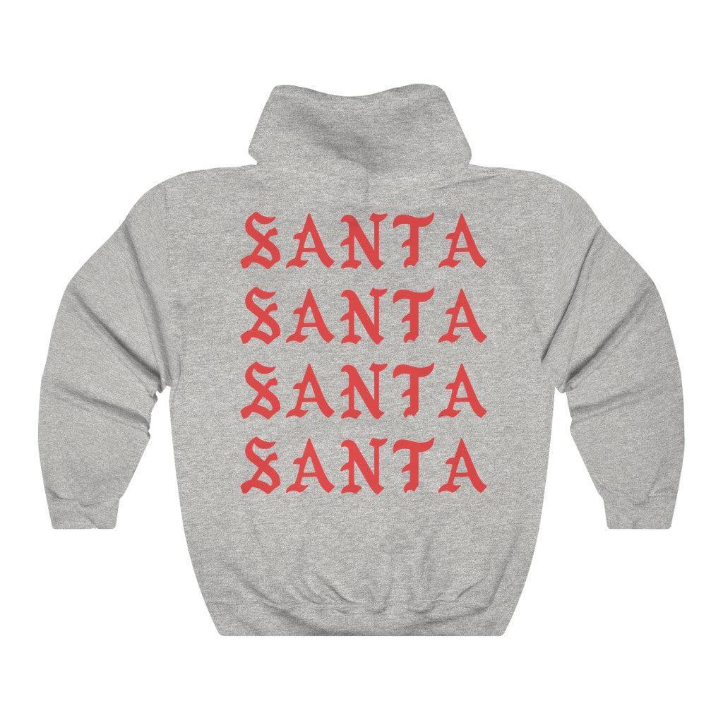I Feel Like Santa Heavy Blend Hoodie Christmas Merch-Cherry Red-S-Bootlg