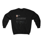 I Need A Room Full Of Mirrors So I Can Be Surrounded By Winners Sweatshirt-Black-S-Bootlg