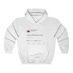 I give up drinking every week - Kanye West Tweet Inspired hangover Hoodie-L-White-Bootlg