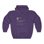 I no longer have a manager. I can't be managed - Kanye West Tweet Unisex Hoodie-S-Purple-Bootlg