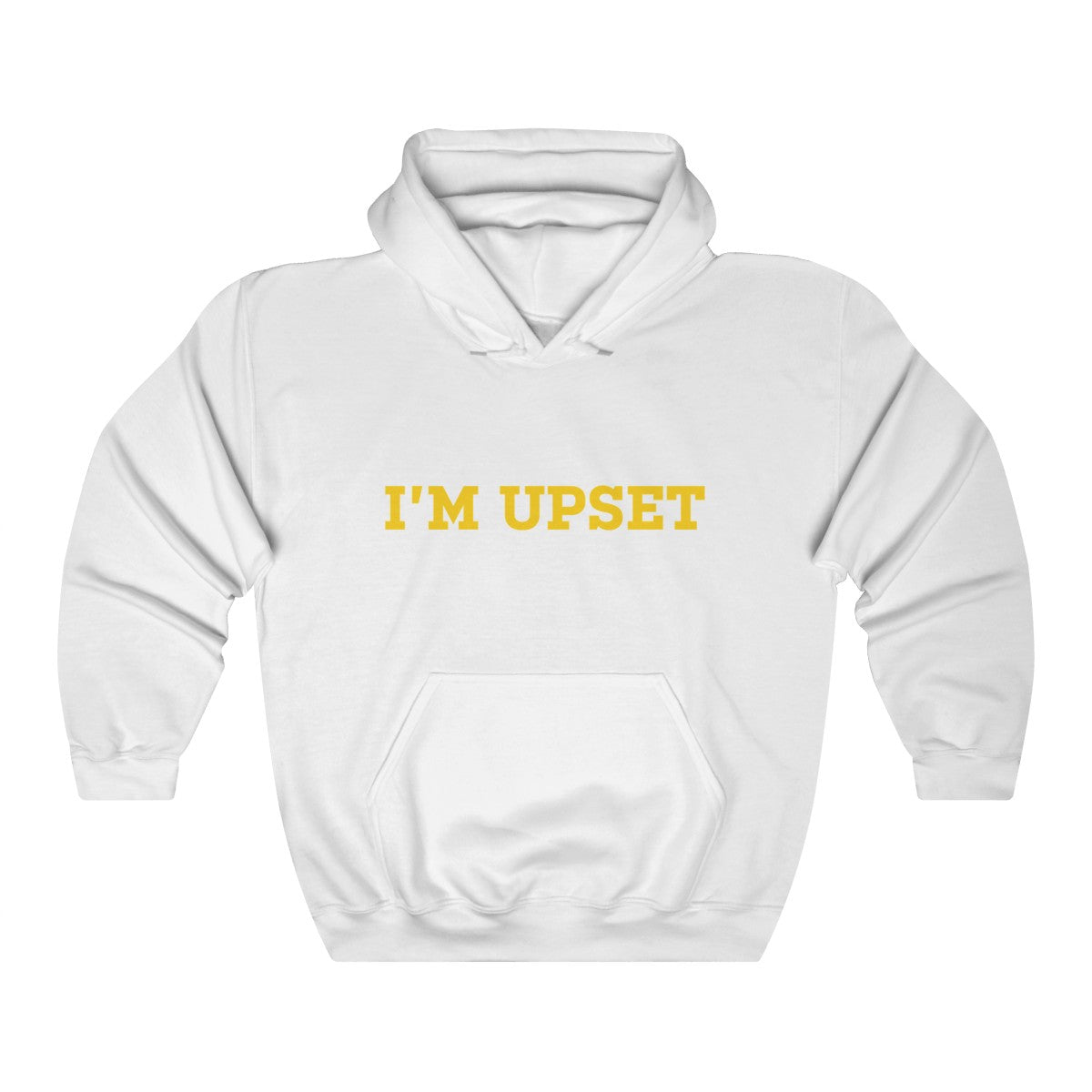 I'm Upset Drizzy Drake Scorpion Inspired Heavy Blend™ Hoodie-White-S-Bootlg