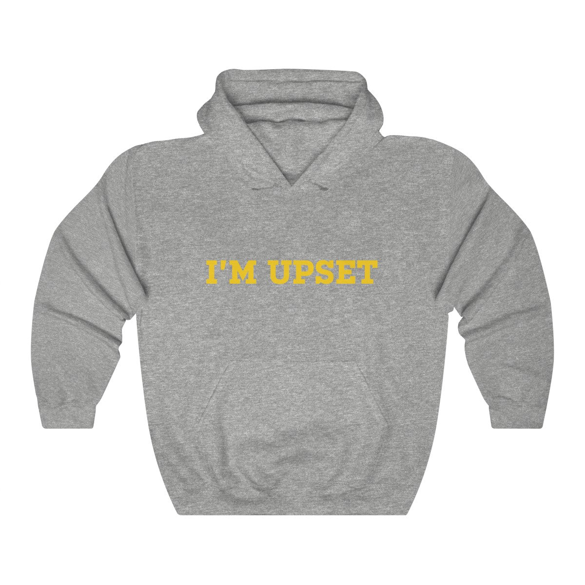 I'm Upset Drizzy Drake Scorpion Inspired Heavy Blend™ Hoodie-Sport Grey-S-Bootlg