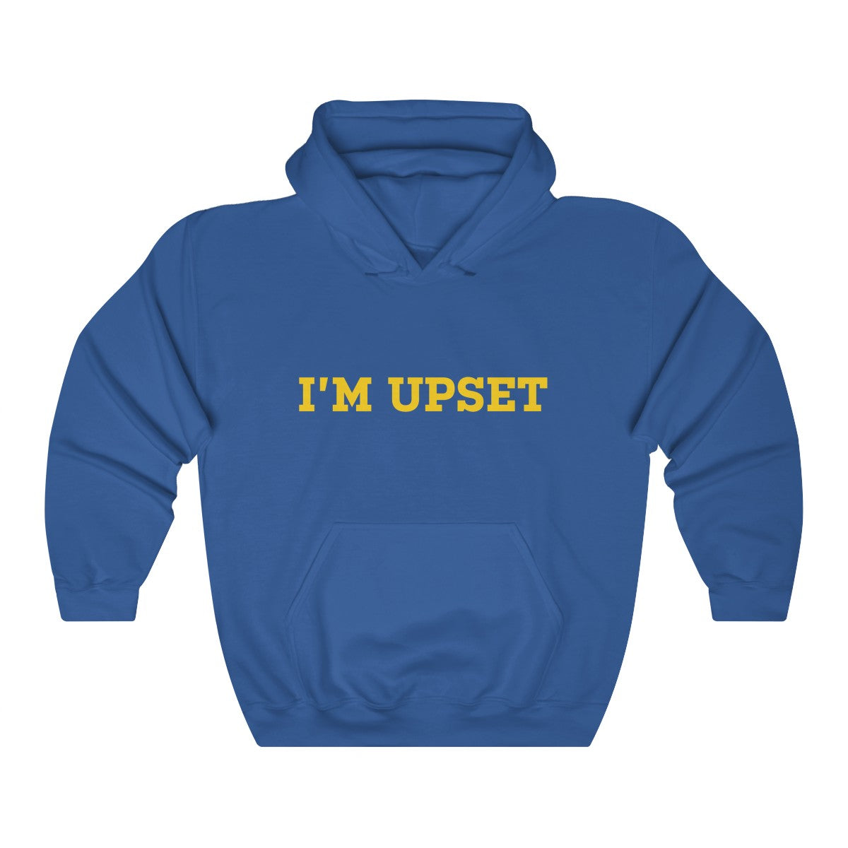 I'm Upset Drizzy Drake Scorpion Inspired Heavy Blend™ Hoodie-Royal-S-Bootlg