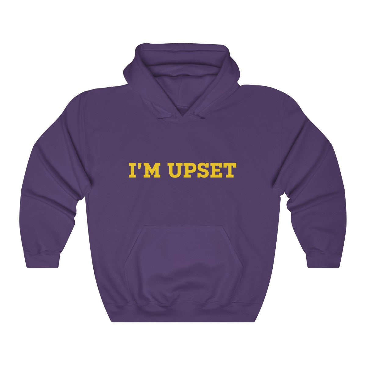 I'm Upset Drizzy Drake Scorpion Inspired Heavy Blend™ Hoodie-Purple-S-Bootlg