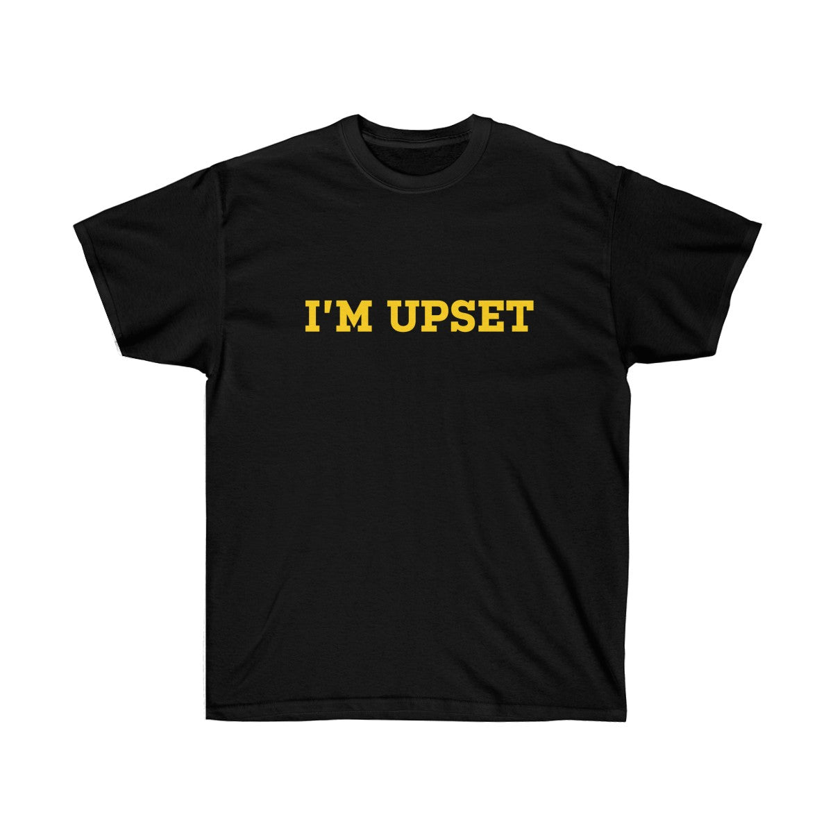 I'm Upset Tee - Drizzy Drake Scorpion inspired-Black-S-Bootlg