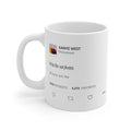 Ima fix wolves - Kanye West Tweet Mug-11oz-Bootlg