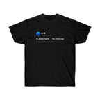 In Jesus name. No more Cap. Kanye West Tweet Inspired Unisex Ultra Cotton Tee-S-Black-Bootlg