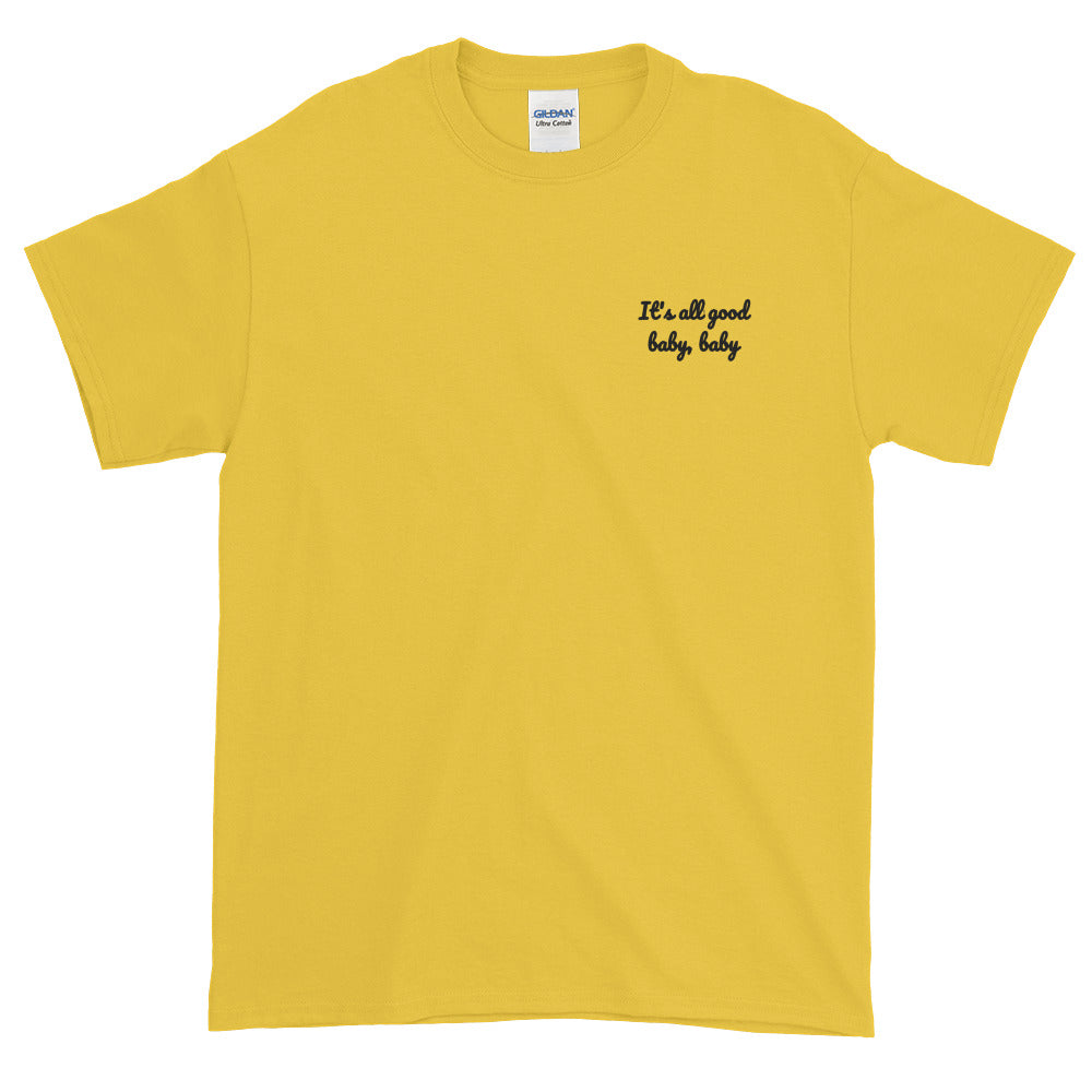 It's all good baby baby - Embroidery Notorious BIG inspired T-Shirt-Daisy-S-Bootlg