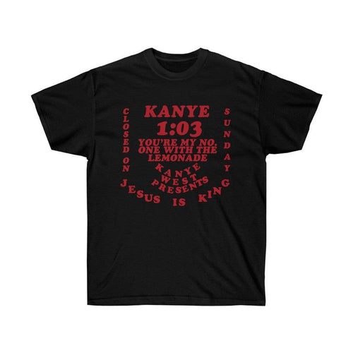 Jesus Is King Heavy Cotton Tee - Kanye Sunday Service-S-White-Bootlg