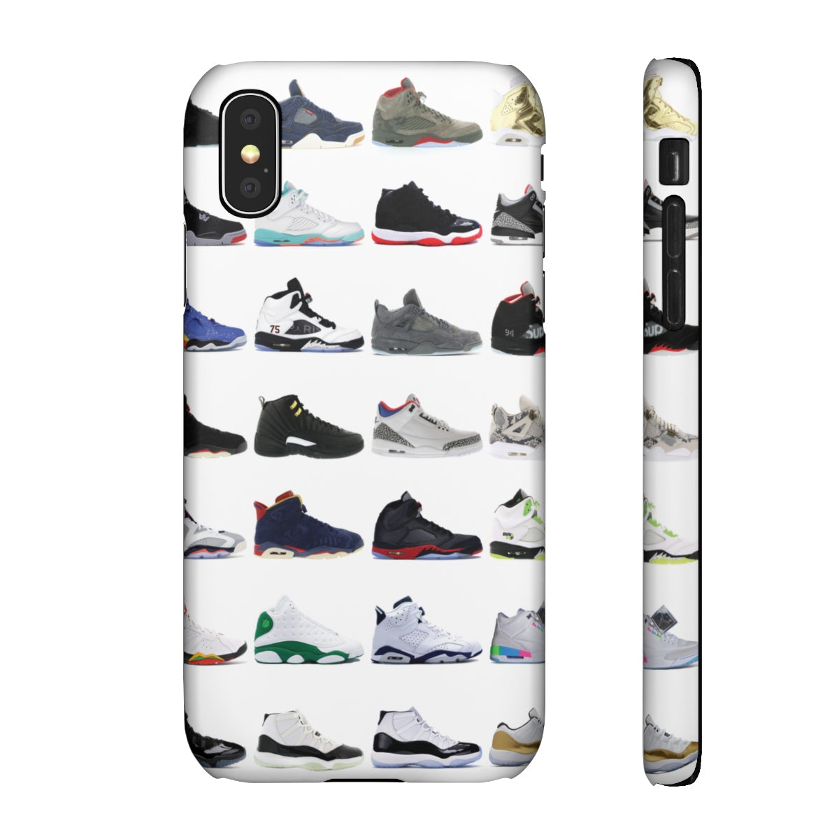 Jordan Sneakers inspired iPhone Snap Case-iPhone X-Matte-Bootlg