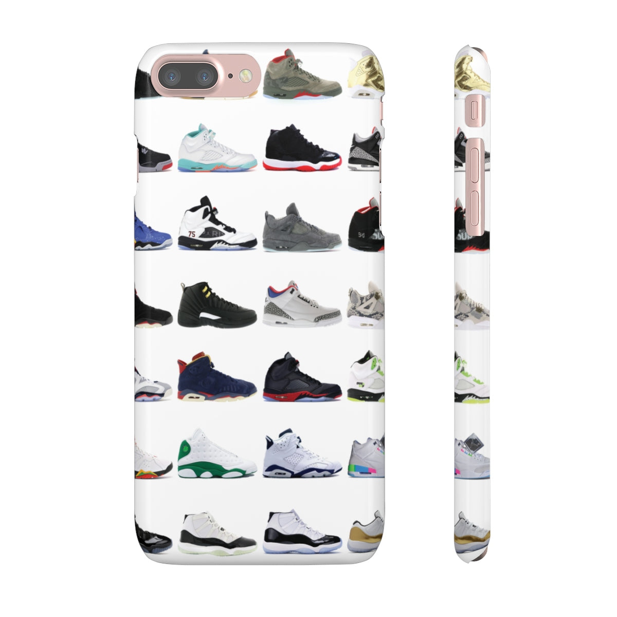 Jordan Sneakers inspired iPhone Snap Case-iPhone 7 Plus-Glossy-Bootlg