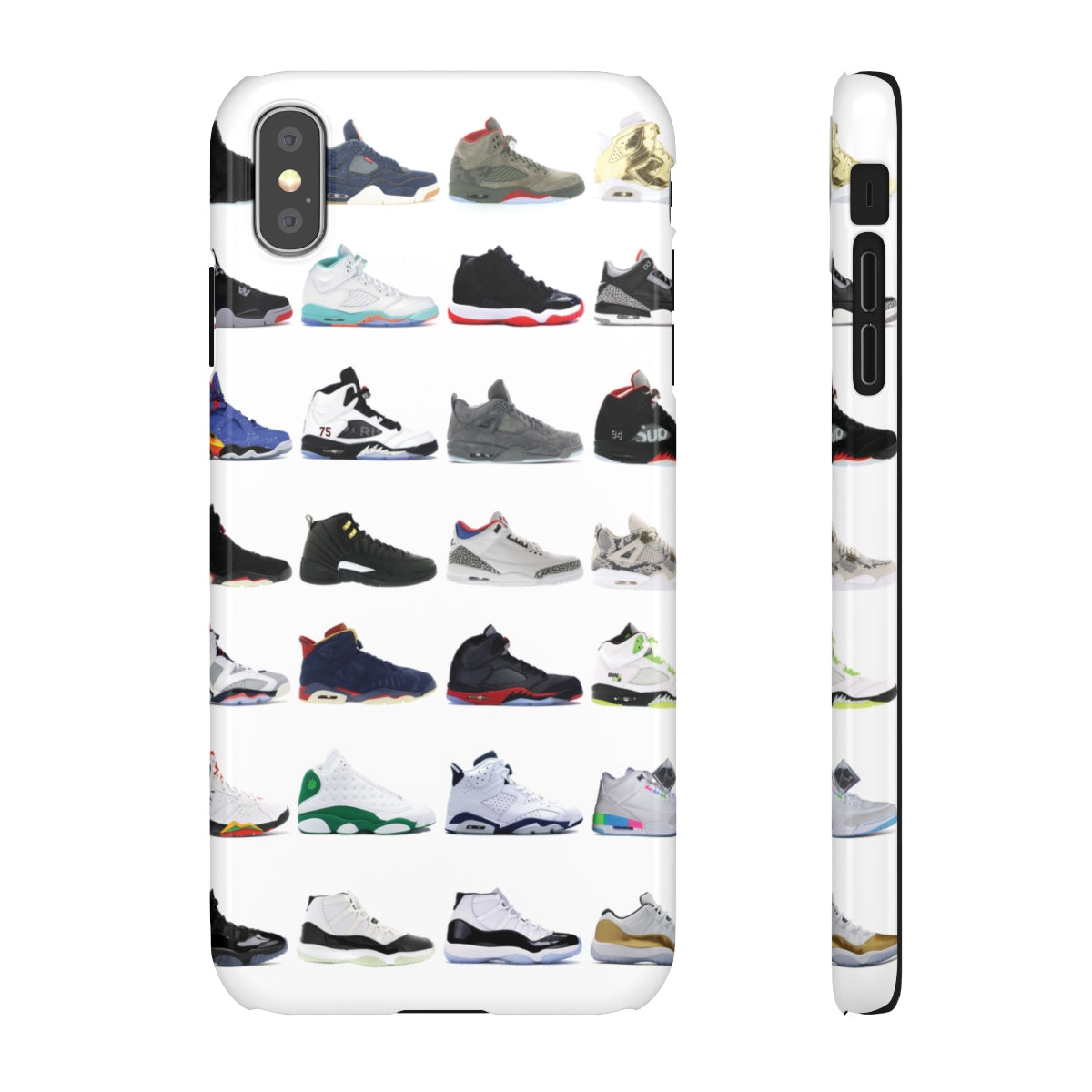 Jordan Sneakers inspired iPhone Snap Case-iPhone XS MAX-Glossy-Bootlg