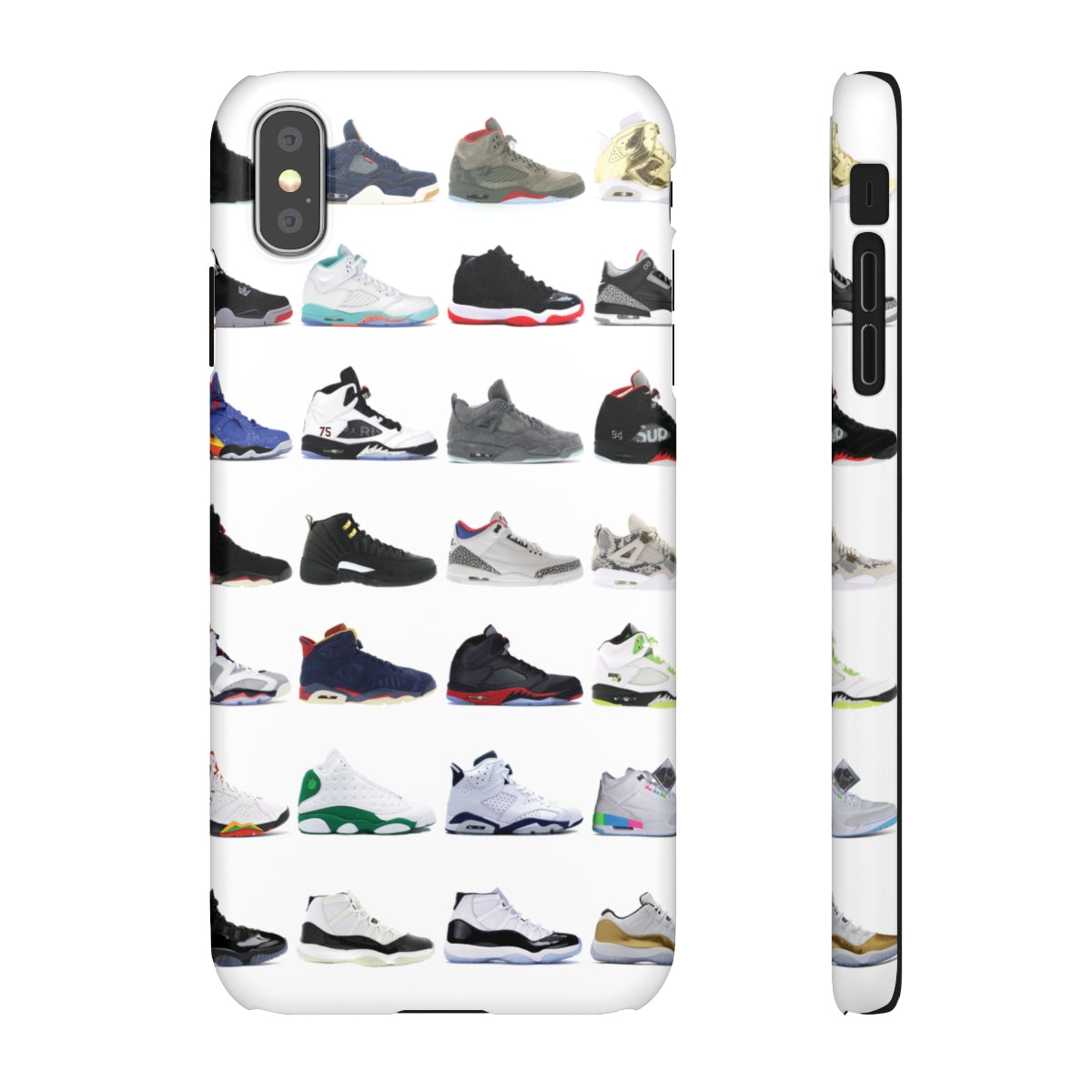 Jordan Sneakers inspired iPhone Snap Case-iPhone XS MAX-Matte-Bootlg