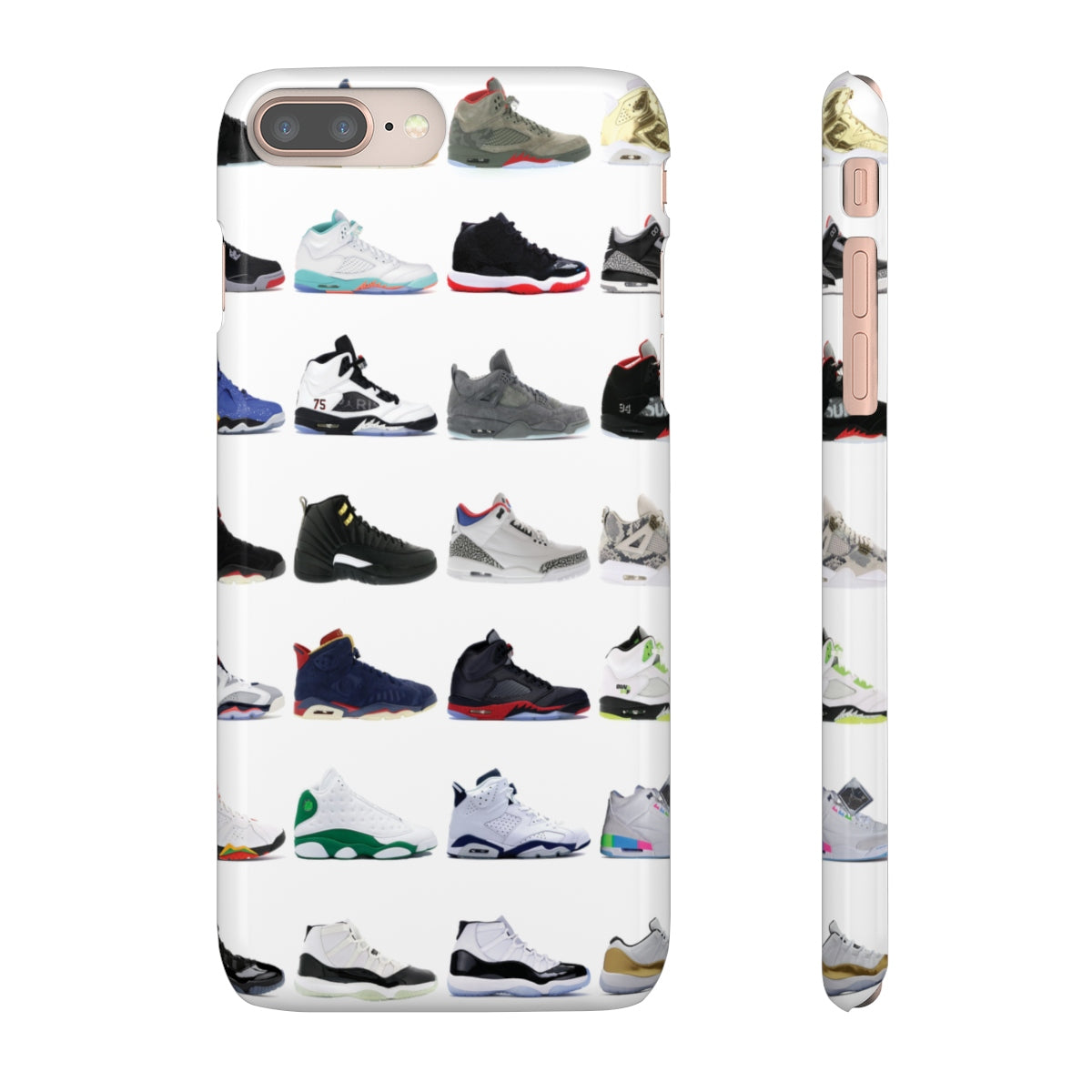 Jordan Sneakers inspired iPhone Snap Case-iPhone 8 Plus-Glossy-Bootlg