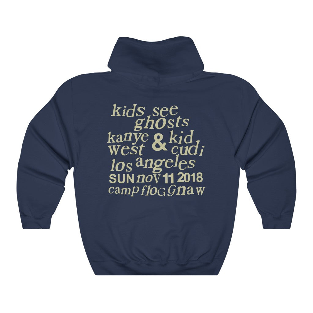 KSG Hoodie - Kid Cudi Kids See Ghosts Inspired-Bootlg