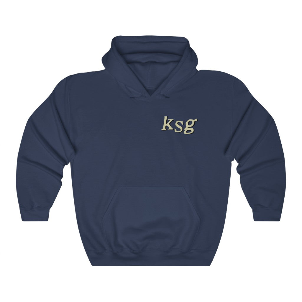 KSG Hoodie - Kid Cudi Kids See Ghosts Inspired-S-Navy-Bootlg