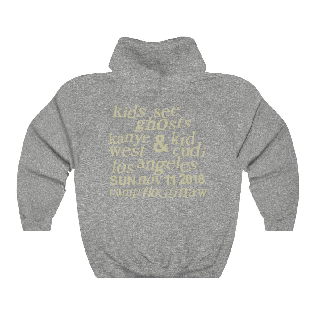 KSG Hoodie - Kid Cudi Kids See Ghosts Inspired-Bootlg