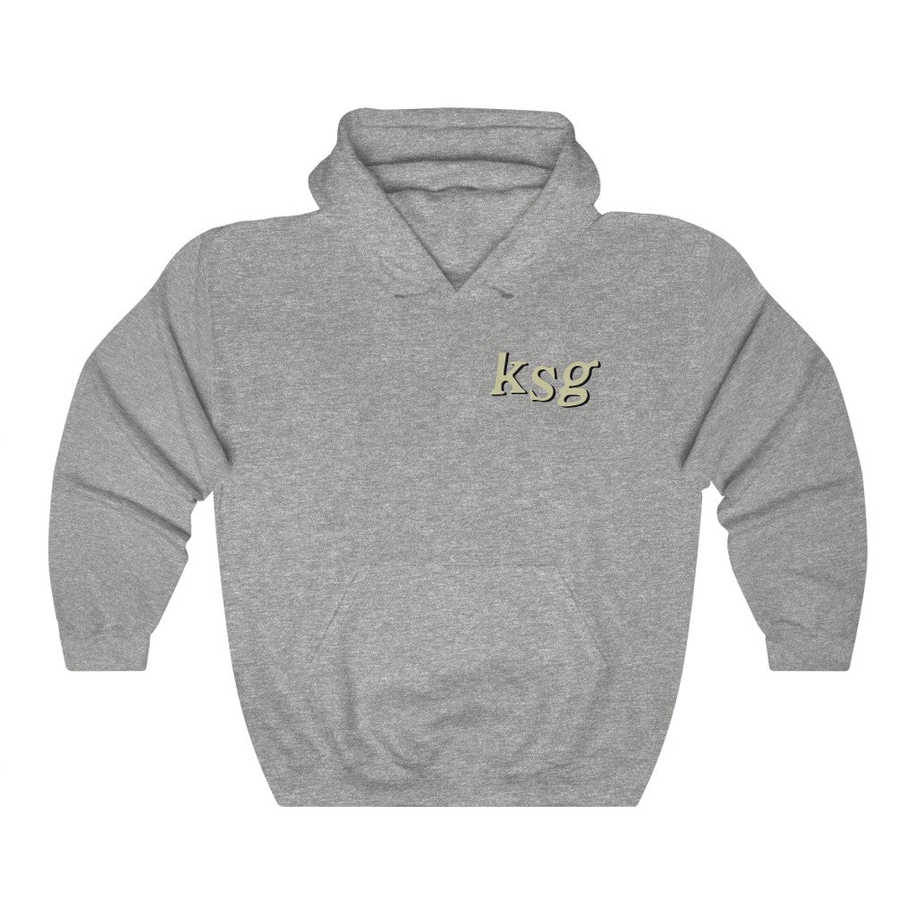 KSG Hoodie - Kid Cudi Kids See Ghosts Inspired-S-Sport Grey-Bootlg