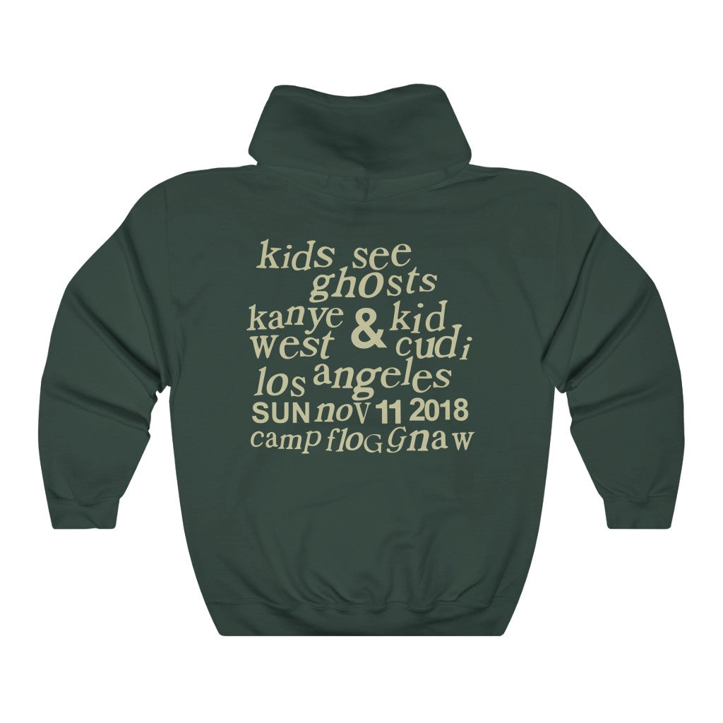 KSG Hoodie - Kid Cudi Kids See Ghosts Inspired-Bootlg