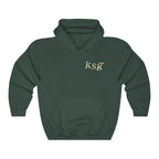 KSG Hoodie - Kid Cudi Kids See Ghosts Inspired-S-Forest Green-Bootlg