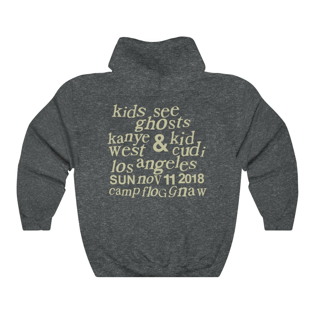 KSG Hoodie - Kid Cudi Kids See Ghosts Inspired-Bootlg
