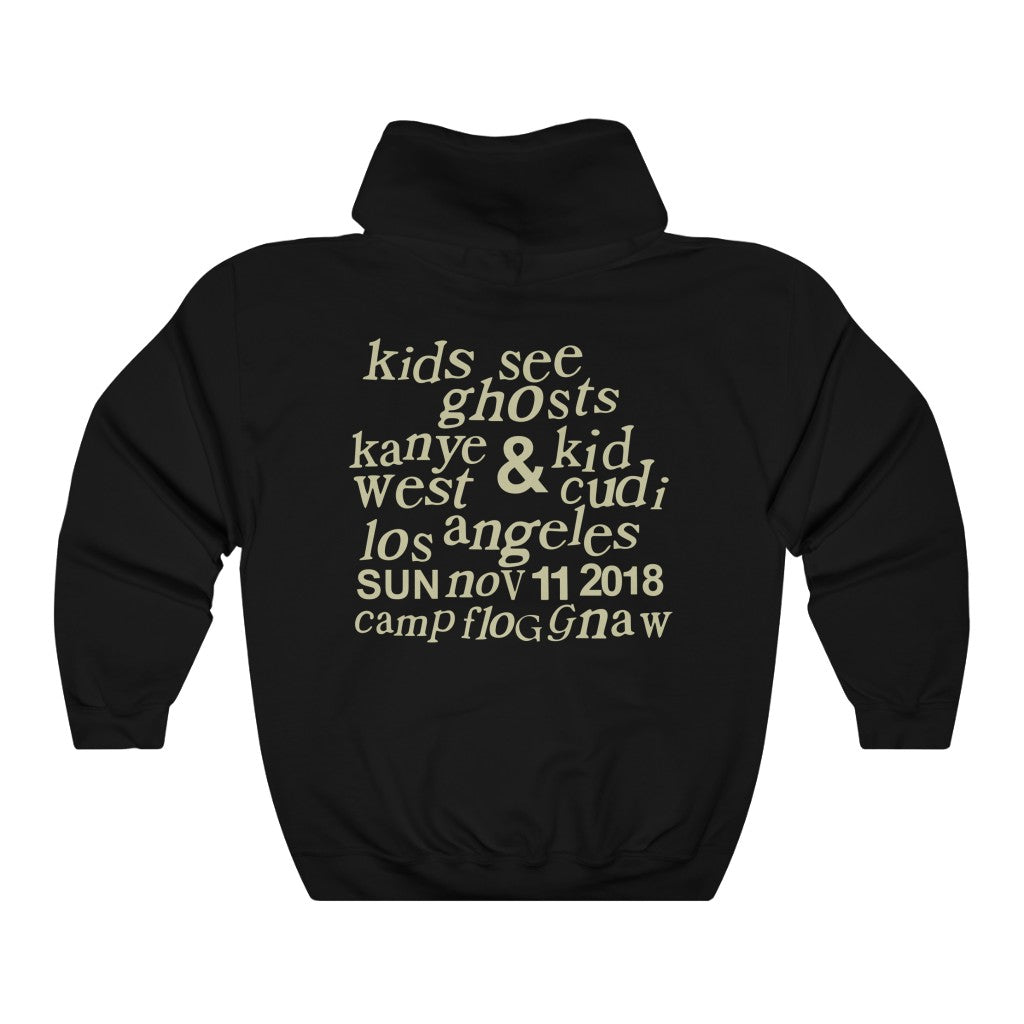 KSG Hoodie - Kid Cudi Kids See Ghosts Inspired-Bootlg