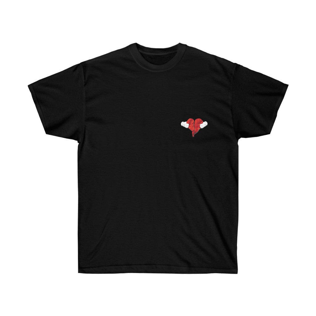 Kanye West Heartless T-shirt - 808s and Heartbreaks-Black-S-Bootlg