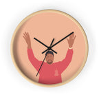 Kanye West I Feel Like Pablo Wall clock - The Life of Pablo TLOP tour merch inspired-10 in-Wooden-Black-Bootlg
