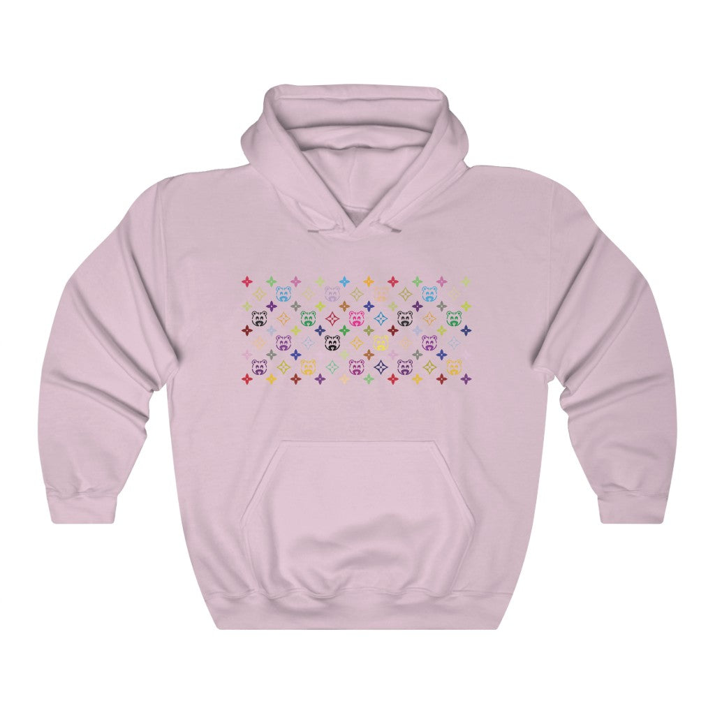 Kanye West The Late Registration Hoodie-Light Pink-S-Bootlg