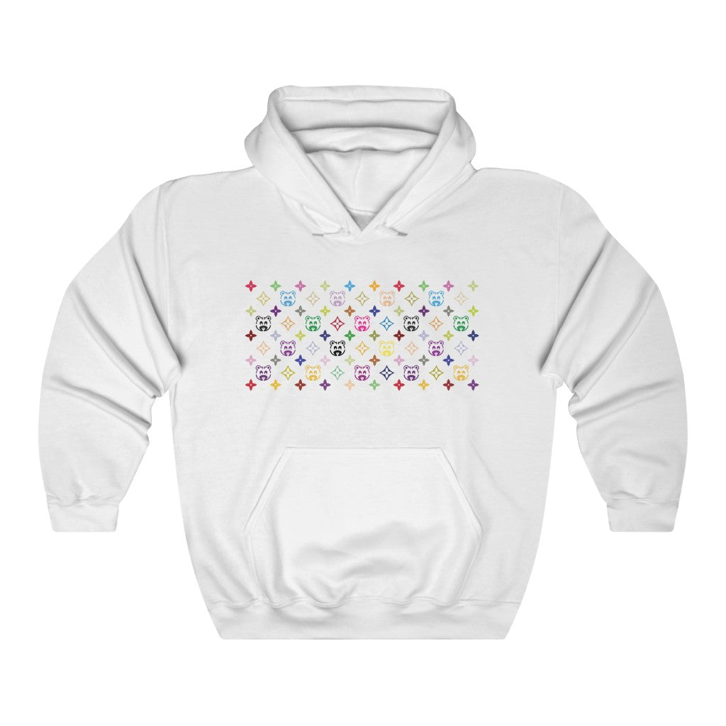 Kanye West The Late Registration Hoodie-White-S-Bootlg