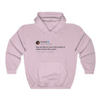 Kendall Jenner They act like i'm not in full control of where i throw this cooch Tweet Hoodie-S-Light Pink-Bootlg