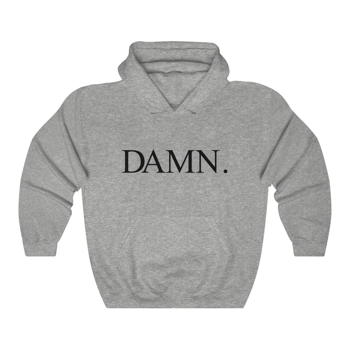 Kendrick Lamar DAMN Inspired - Heavy Blend Hoodie-Sport Grey-S-Bootlg