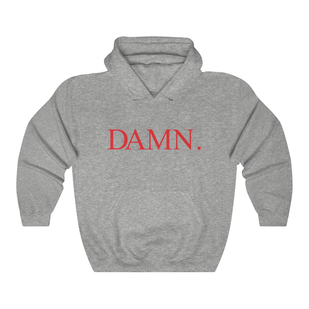 Kendrick Lamar DAMN Inspired - Heavy Blend Hoodie-Sport Grey-S-Bootlg