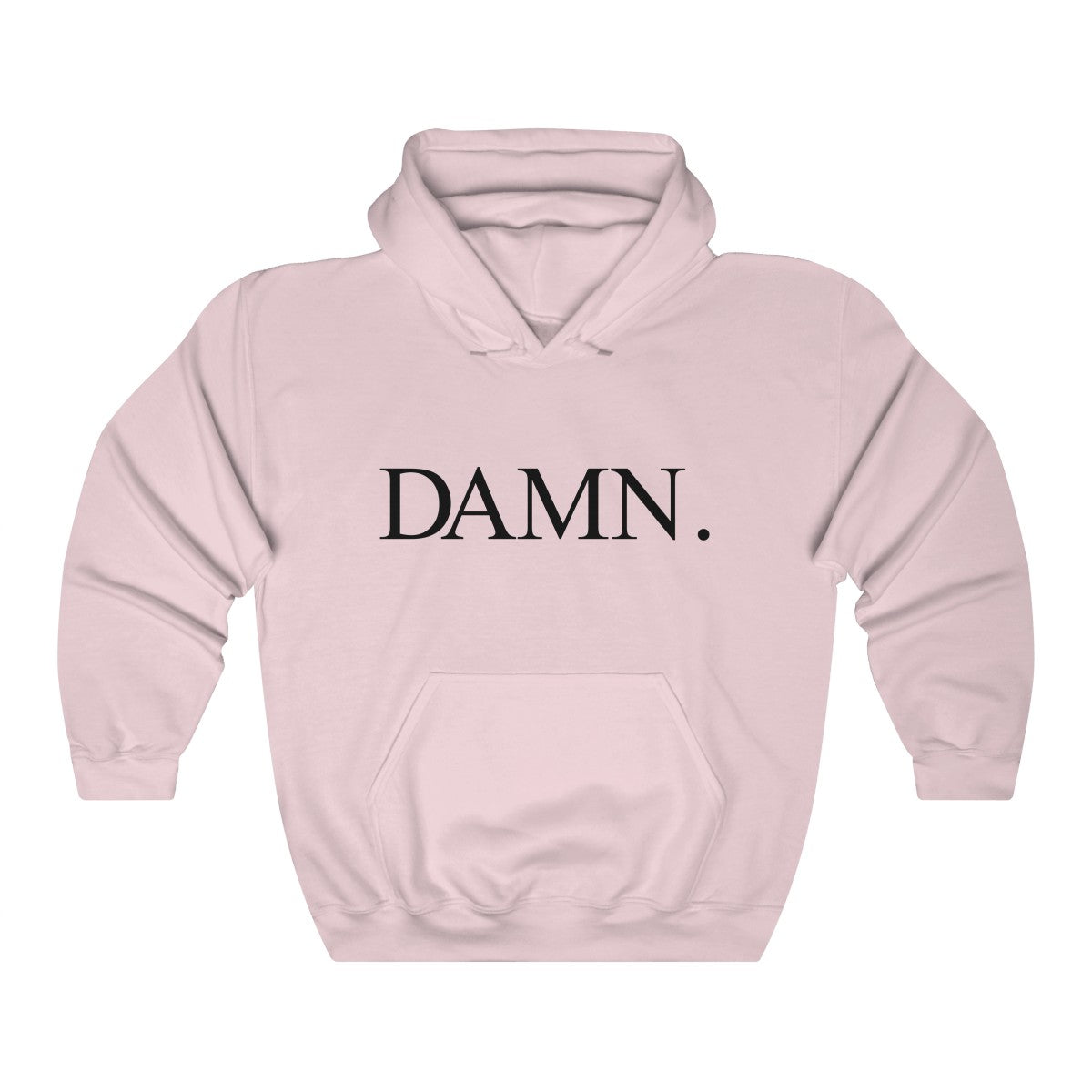Kendrick Lamar DAMN Inspired - Heavy Blend Hoodie-Light Pink-S-Bootlg