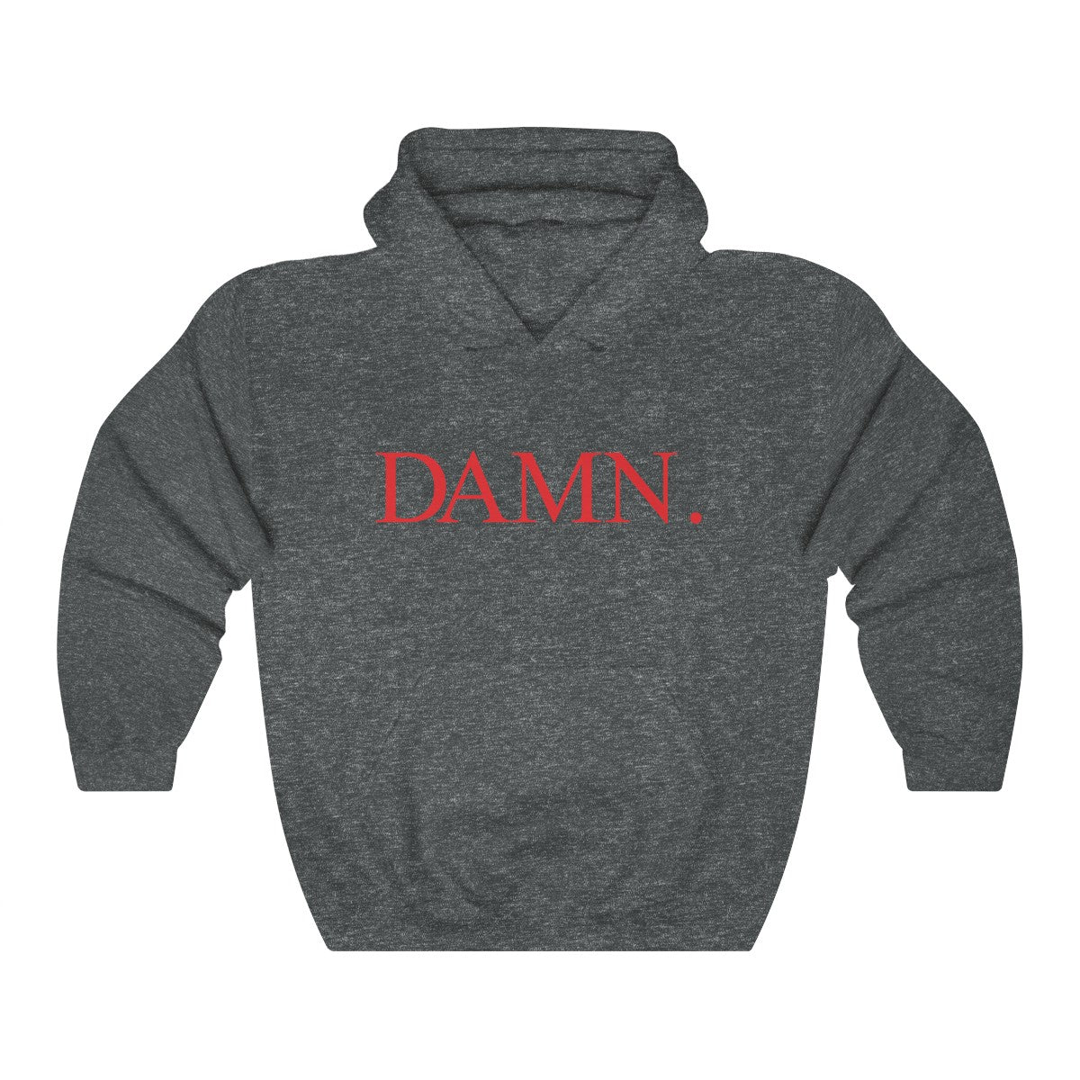 Kendrick Lamar DAMN Inspired - Heavy Blend Hoodie-Dark Heather-S-Bootlg