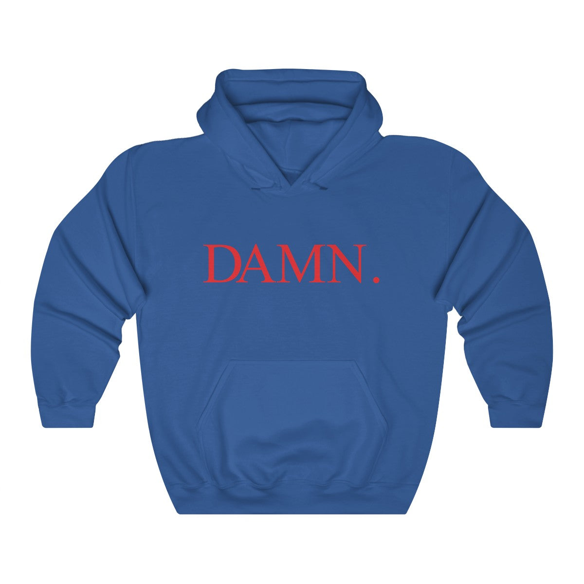 Kendrick Lamar DAMN Inspired - Heavy Blend Hoodie-Royal-S-Bootlg