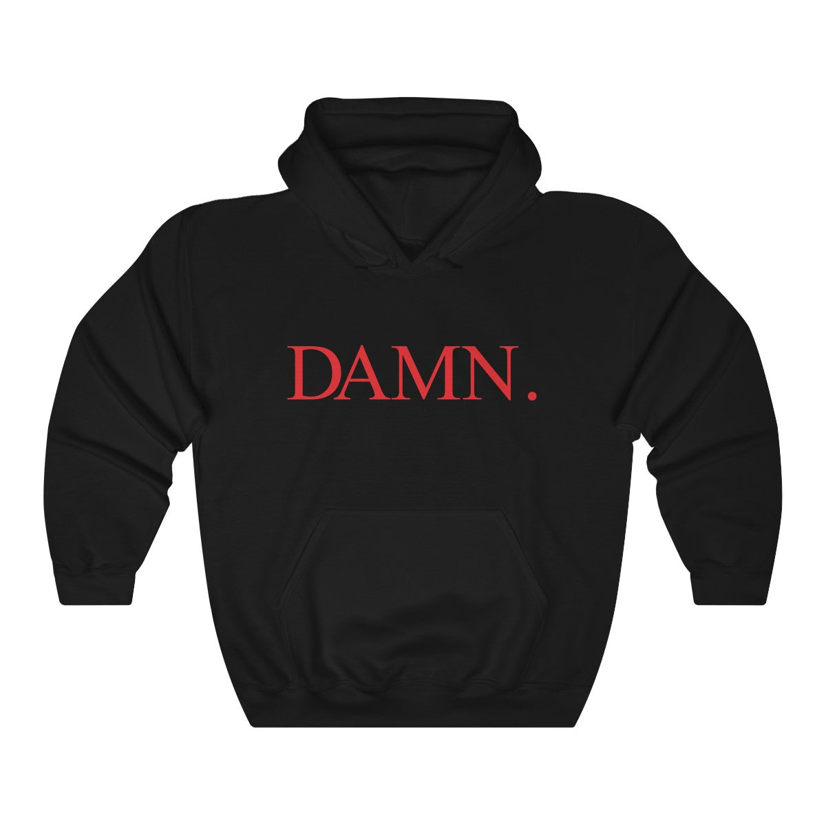 Kendrick Lamar DAMN Inspired - Heavy Blend Hoodie-Black-L-Bootlg