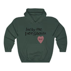 Kids See Ghosts Hoodie - Lucky Me I See Ghosts-S-Forest Green-Bootlg