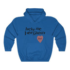 Kids See Ghosts Hoodie - Lucky Me I See Ghosts-S-Royal-Bootlg