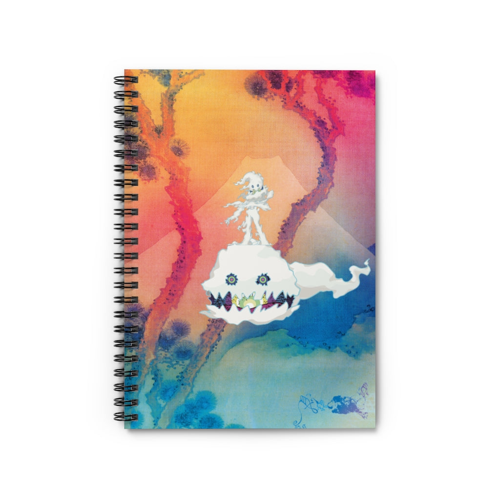 Kids See Ghosts Spiral Notebook-Bootlg