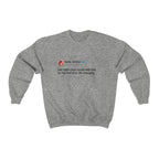Last Night I had cereal with milk for the first time. Life changing Kylie Jenner Tweet Inspired Unisex Ultra Cotton Crewneck-Sport Grey-L-Bootlg