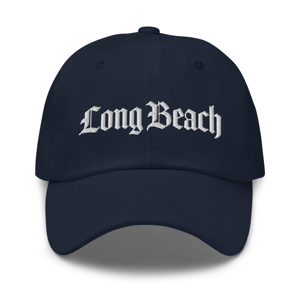 Long Beach West Side Gangsta Dad hat-Navy-Bootlg