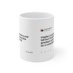 Maybe I couldn't be skinny and tall but I'll settle for being the greatest artist Kanye Tweet Mug-Bootlg