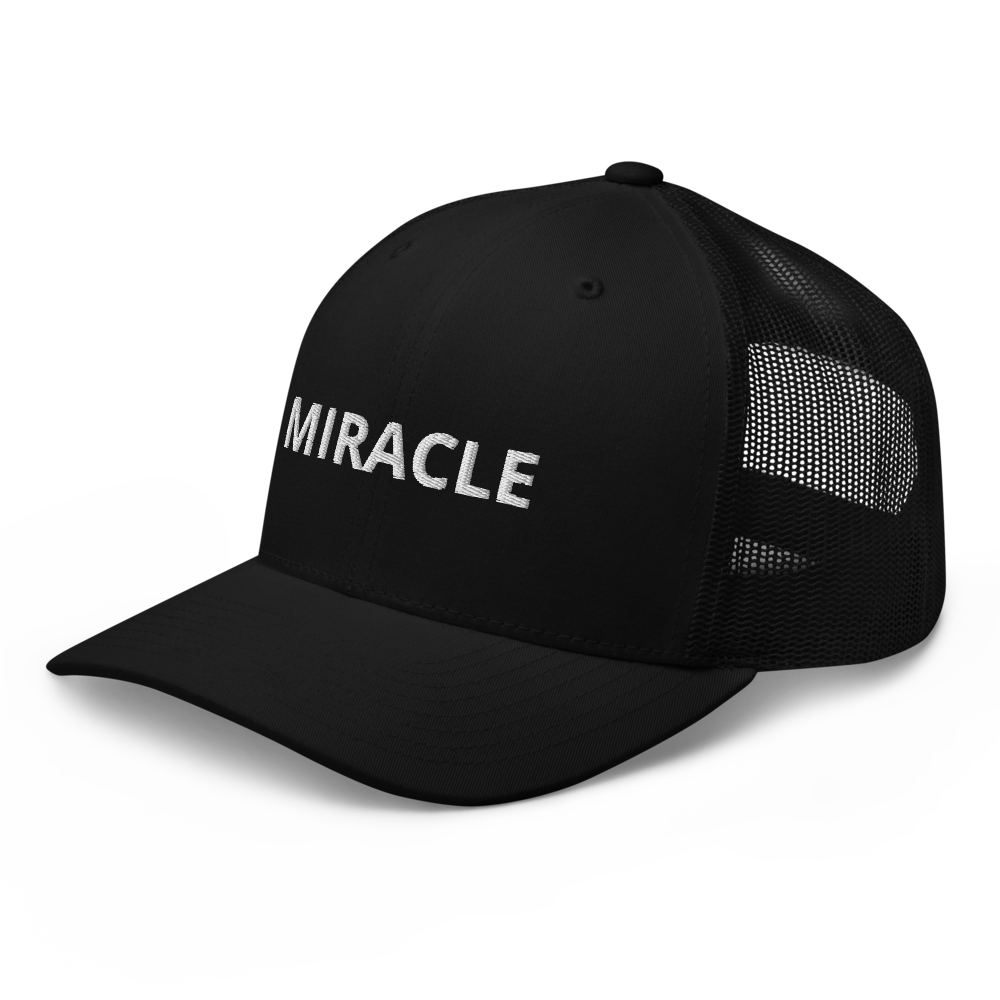 Miracle Trucker Cap Hat - Justin Bieber Inspired-Bootlg