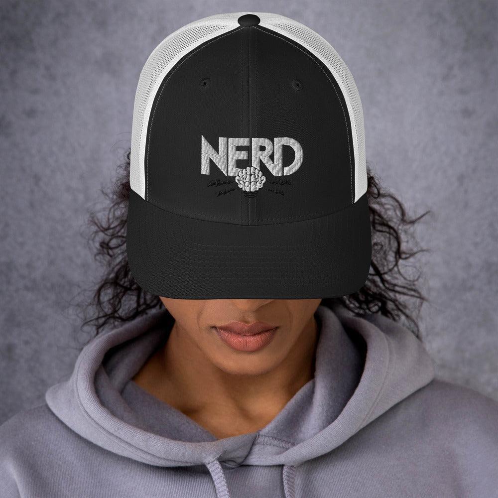 NERD Brain Logo Trucker Cap - Pharrell WIlliams | BOOTLG – Bootlg